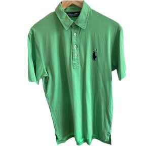 Vintage POLO GOLF Ralph Lauren Big Pony Shirt Men's‎ Small Preppy Rugby Money